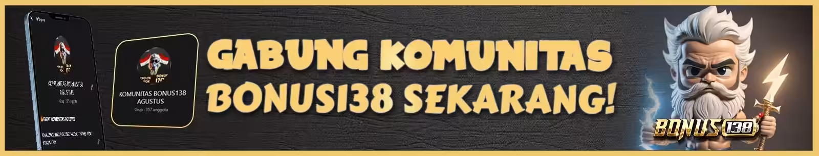 Komunitas BONUS138